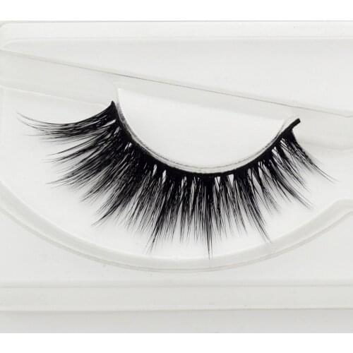 Visofree Beauty mink eyelashes 3D MINK False Eyelashes Messy Cross Dramatic Fake Eye Lashes Professional Makeup Lashes