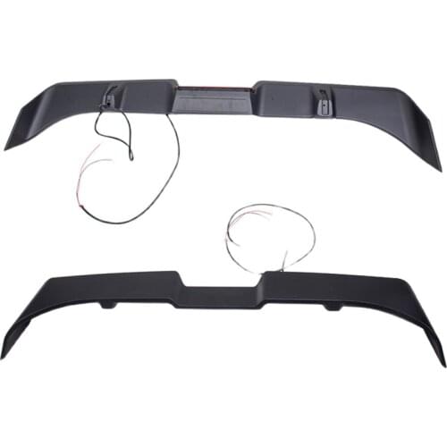 For JEEP Wrangler JK JL4x4 Offroad Auto Accessories Rear Spoiler With Light Factory