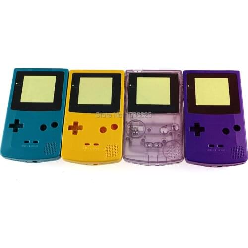 High quality full set Housing Shell for Nintendo For GameBoy Color For GBC game console Housing Case Pack