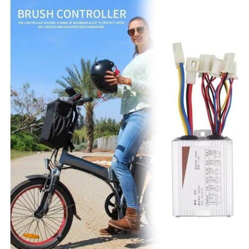 350w/500w 12v/24v/36v/48v Electric Bicycle Brush Controller Motor E-bike Box Scooter Parts On For Electric Controller N4g1
