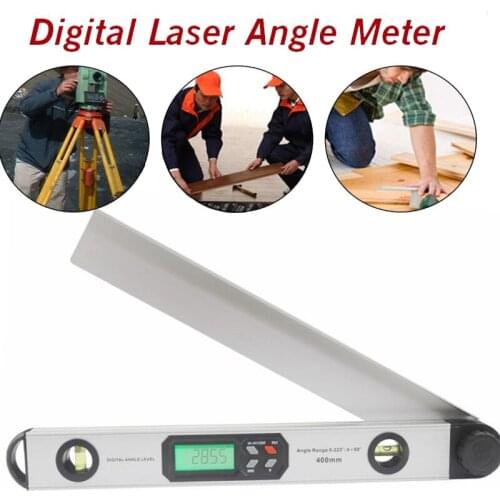 400mm 16inch Digital Protractor Digital angle level leveling inclinometer goniometer digital Angle Finder