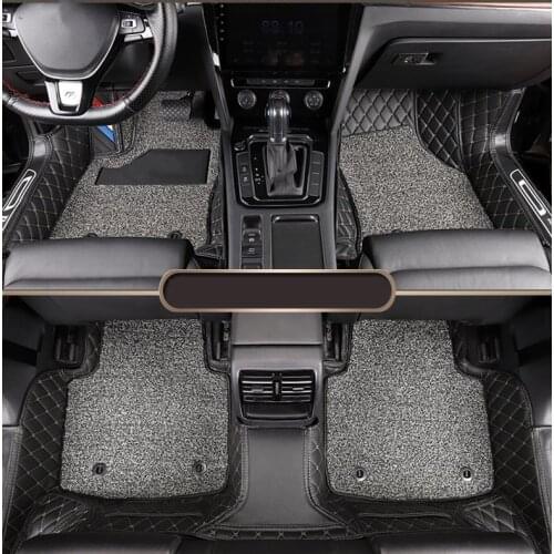 For volkswagen Passat B8 2016-2019 Car Mats Luxury-Surround Leather Floor Mats carpet liners Car mat car special modified