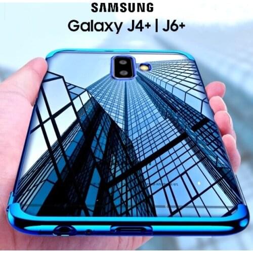 COVER for Samsung Galaxy J4 +/J6 + PLUS original ELECTROPLATING Tpu SLIM Case