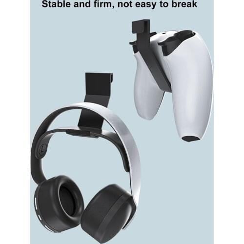 Headphone Holder Universal Gaming Headset Hanger For PS5 Console Headphones Stand Support Helmet Wireless Headphones Holder Rack
