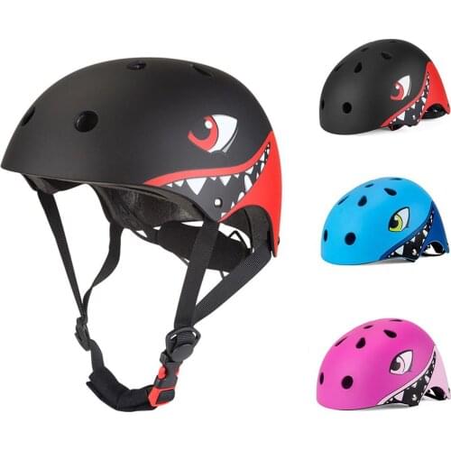 Childrens Bike Helmets High Density PC Cartoon Skating Child Cycling Riding Kids Bicycle Helmets Skiing Safety Helmet 3-8 Years