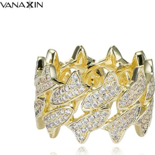 925 Silver Jesus Headband Rings For Men CZ Iced Out Bling Bling Ring High Quality Birthday Gift Cross Jewellery Box