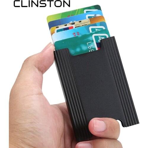2020 Mens Metal Credit Card Holder Aluminum Alloy Business ID Multifunction Card Case Cardholder for Men Women