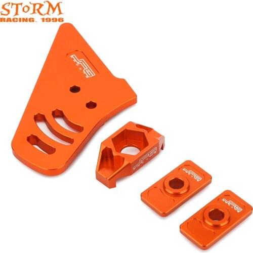 Motorcycle Chain Guide Adjuster Protector Kit For KTM SX50 2006-2018 PRO SENIOR LC 2004-2005 Junior 2009 MINI 09-18 SXS50 11-13