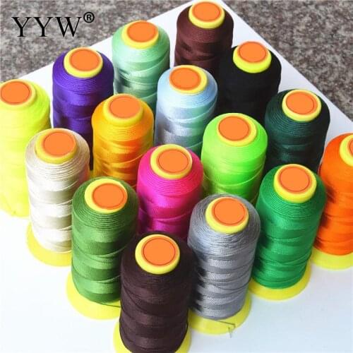 0.2mm 0.4mm 0.6mm 0.8mm 1mm Polyamide Cord Sewing Thread Cord For Rope Silk Beading String Nylon Cord Costume DIY Jewelry Making