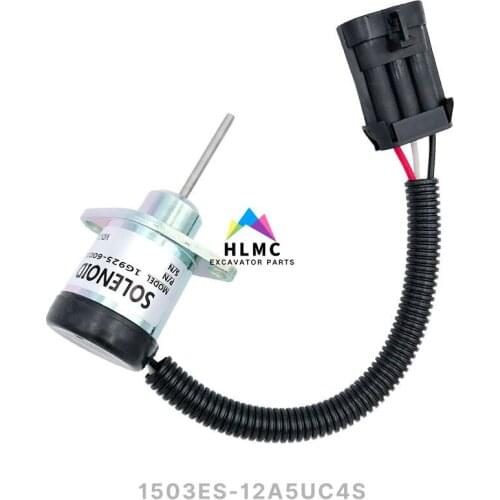 6691313 engine fuel stop solenoid for Bobcat 425 428 E25 E26 S100 skid steer