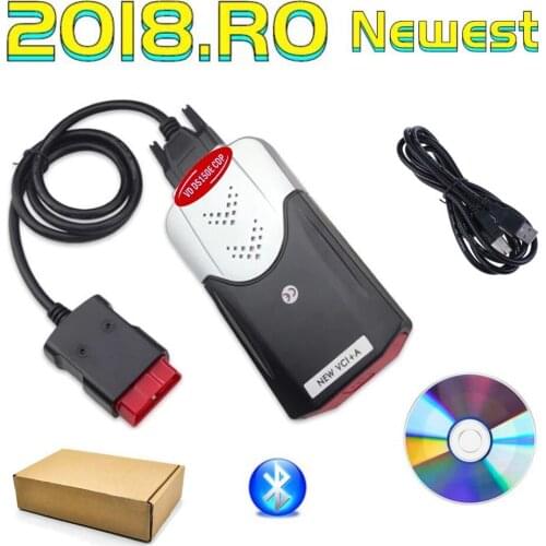 New vci for vd tcs cdp pro plus for delphis vd ds150e cdp usb bluetooth obd obd2 scanner 2018.R0 2017 R3 cars diagnostic tool
