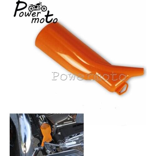 Orange Oil Catcher Drain Oil Funnel Drip-Free Oil Filter For Harley Sportster XL Touring Road King Dyna Softail 1999-2017