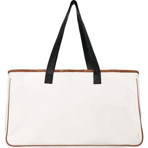 Beach Bag Cotton and Linen Canvas Bag Large Capacity Tote Tote Bag Canvas Bag Tote Bag Travel Bag Leisure Vacation Bag