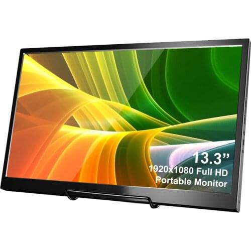New 13.3 inch 2K 2560*1440 HD Portable Monitor for Raspberry pi PS5 PS4 Xbox360 Gaming Computer IPS Screen Display