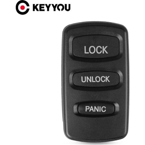 KEYYOU Remote Contro Key Shell Car Key Replacement For Mitsubishi Lancer Outlander Pajero V73 Galant Montero Sport with 3 Button