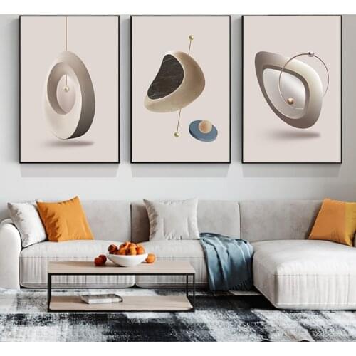 Modern Geometric Pattern Canvas Paintings Abstract Wall Art Minimalism Poster and Print Nordic Style Pictures Home Decoration