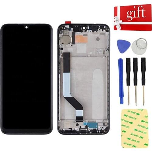 6.3" For Xiaomi Redmi Note 7 LCD Display Screen For Redmi Note 7 LCD Panel Touch Screen Digitizer Sensor Glass Assembly Frame