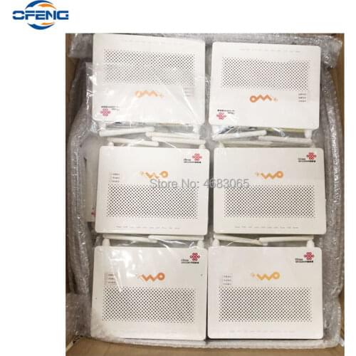 20PCSHUAWEI HG8347R Second hand 99 new EPON ONU GPON ONT fiber optic network router 1GE+3FE+1TEL+1USB+wifi No Box and Power Plug