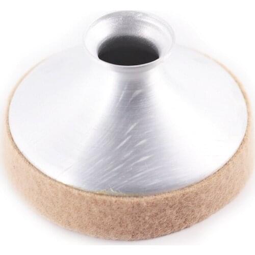 Aluminum Mute Silencer for Tenor Saxophone Sax Metal Dampener Light-weight