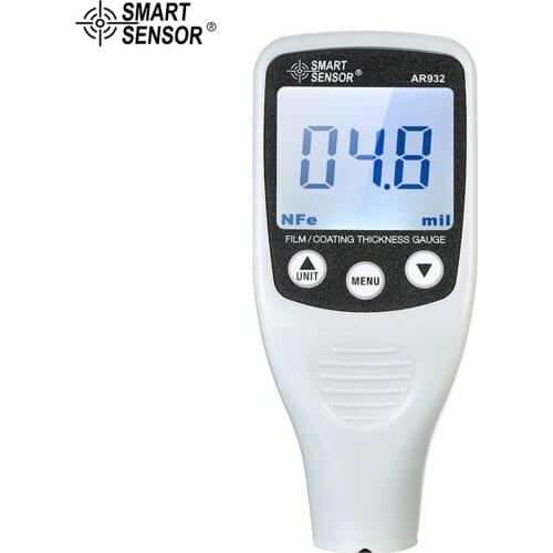 AR932 Digital coating thickness gauge car paint tester meter detector paint(0~1700um)Automotive Refinishing Paint Measure