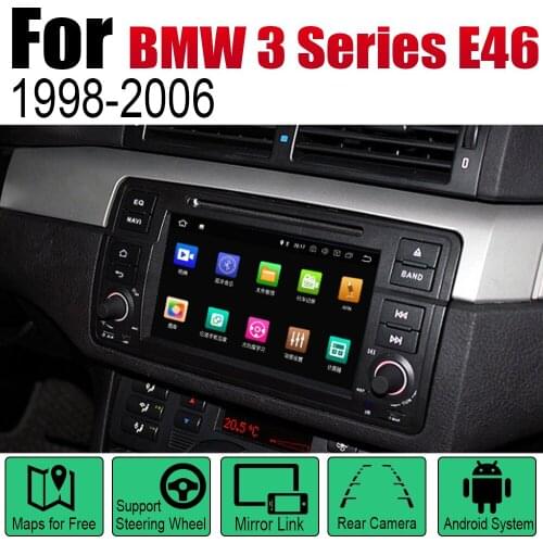 2 Din Car Multimedia Player Android Radio For BMW 3 Series E46 1998~2006 DVD GPS Navi Navigation Map Auto audio bluetooth stereo