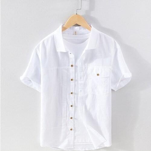 BOUSSAC Men's Short Sleeve Shirts