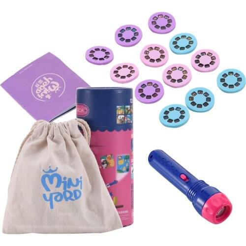 Baby Sleeping Story Flashlight Projector Lamp Toys Early Education Toy For Kid Holiday Birthday Xmas Gift 2020 Light Up Toy