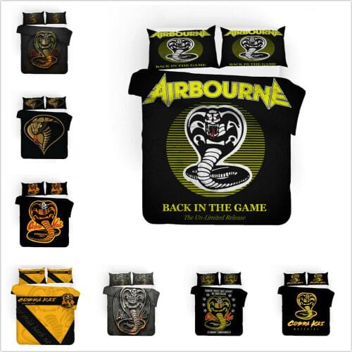 The Karate Kid Saga Continues Home Textile Pillow Case 3D Bed Linen Duvet Covers Comforter Bedding Sets Bed Set Home Decor