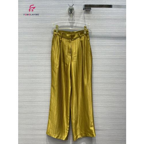 Fomolayime Women's Straight Trousers