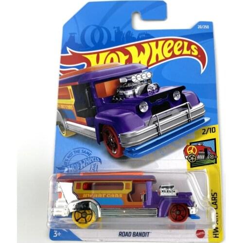 Hot Wheels 1:64 Road Bandit Edition Metal Diecast Model Cars Kids Toys Gift