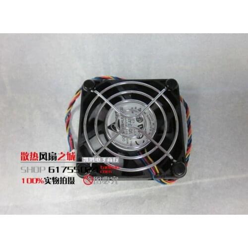 CPU cooling fan For DELL Alienware X51 Delta 6020 AFB0612VHD 12V 0.27A 6CM 60x60x20mm 4-wire Server Square PWM Fan MDFXF 0MDFXF