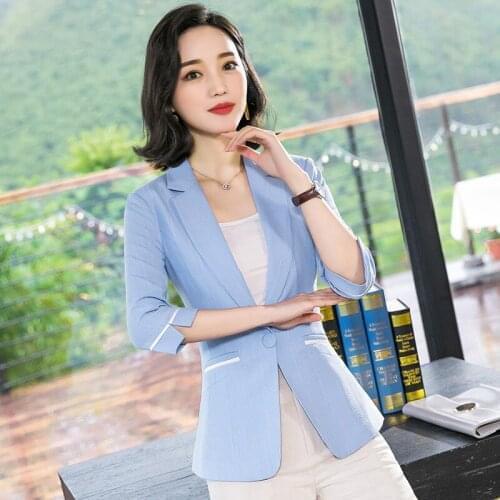 Small suit jacket female OL professional temperament jacket ladies professional elegant fashion ladies pioneer suit jacket