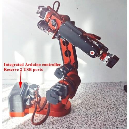 New 2.5kg Load Desktop 6 DOF Mechanical Arm Robot Secondary Development Open Source Code Handling Teaching Industry General