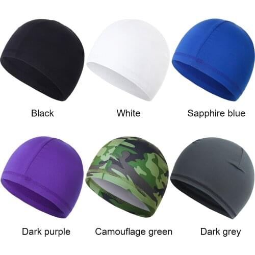 Cooling Skull Cap Helmet lining Beanie Dome Cap Breathable Sweat Adsorption Cycling Running Hat for Cycling Helmet Quick Dry Hat