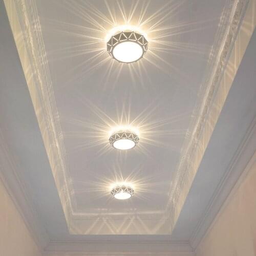 Simple and modern entrance hallway aisle light led ceiling light creative balcony corridor ceiling light