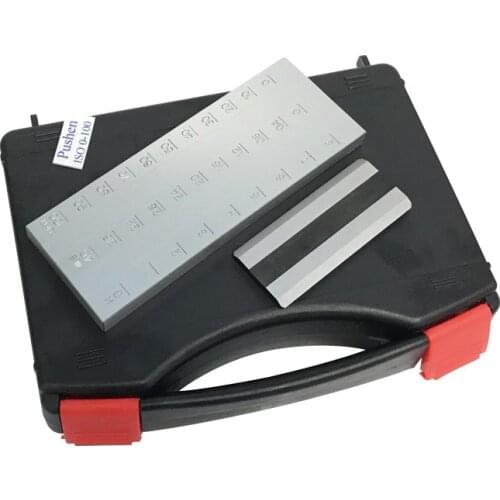 PUSHEN Double Groove Hegman Fineness Gauge 0-100um For Coating