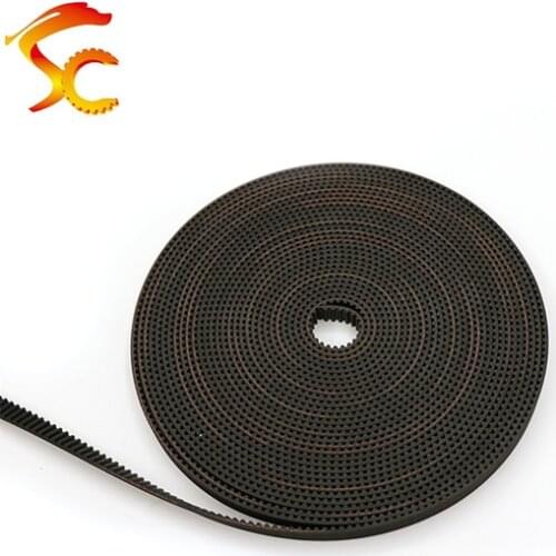 High quality 10Meters/lot GT3 9mm width open ended rubber timing belt for laser engraving CNC machines Free shipping(3GT 9MM)