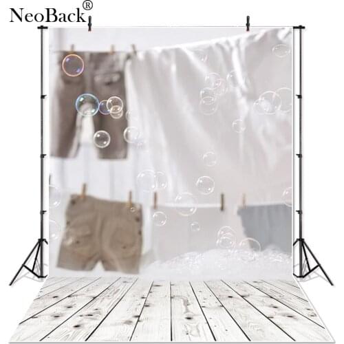 NeoBack Vintage Vinyl Popular Children Kids Soap Bubble Photo backgrounds Photo Studio Enchanted Indoor Photographic Backdrops