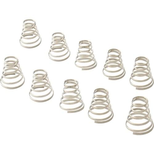 10Pcs Universal Quick Release Bike Wheel Skewer Springs Hollow Shaft Stainless Steel Spring