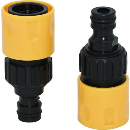 5/8" quick connector Telescopic nipple Foam pot adapter 16mm garden tap Car wash water gun adapter 20pcs