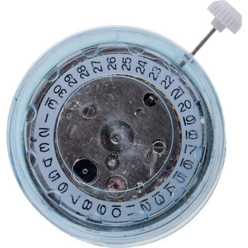 Prettyia 2pcs Automatic Mechanical Day Wide Date Japan Movement Replace Part