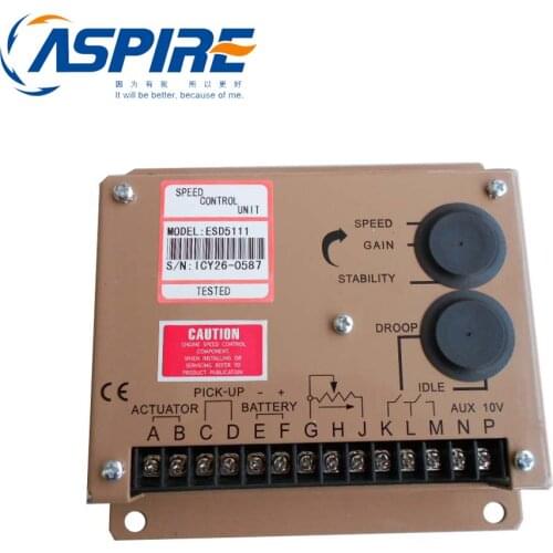 Free Shipping Engine Speed Control Unit ESD5111 For Generator