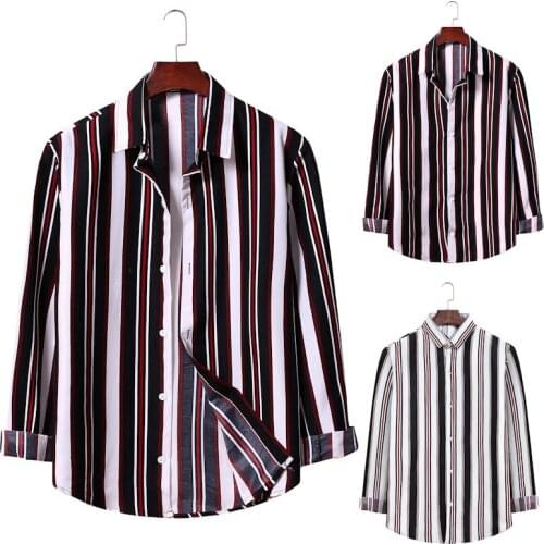 Мужские полосатые рубашки BOUSSAC China At AliExpress