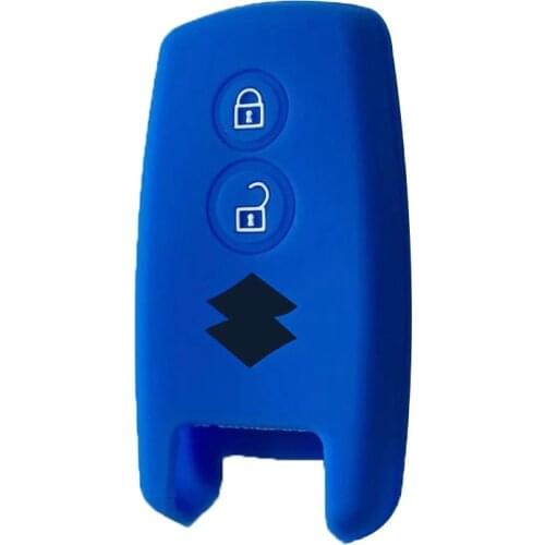 Key Cover For Suzuki Grand Vitara SX4 For Suzuki Vitara 2019 Key Case 2 Button Silicone Car Key Cover Car Key Protection Case