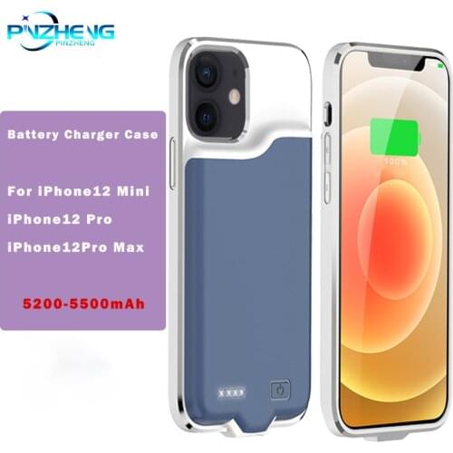 Battery Charger Case For iPhone 11 Case iPhone 12 Mini 12 Pro Max 6 6S 7 8 Plus X XR XS MAX Pro Portable Power Bank Charger
