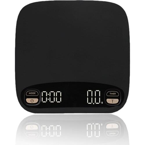 Digital Kitchen Scale Food Scale with Led Display and Tare Function Kitchen Weight Scale Black