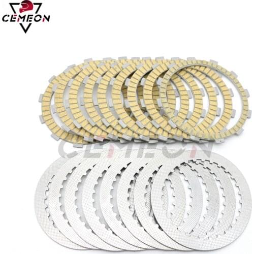 9PC Honda CBR1000RR RRA SA SP RA RSSP CB1000 RS Motorcycle Engine Parts Clutch Friction Plate Clutch Disc Steel Plate Kit