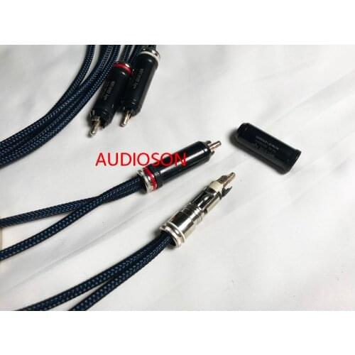 Hi-End YTER Well Tempered Orgentun Alloy RCA Audio cable With Silver Plated Plug WBT- 0102Ag Without Box