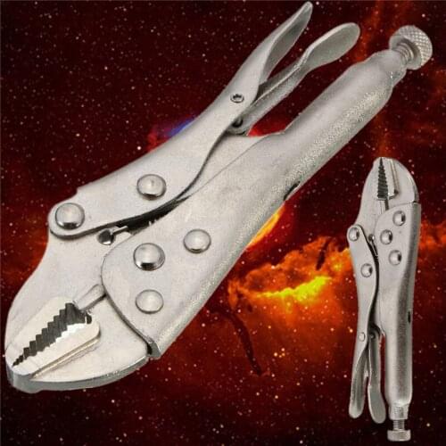 5 Inch/10 Inch Stainless Steel Welding Tool Adjustable Straight Durable Jaw C Clamp Locking Mole Vice Grips Pliers