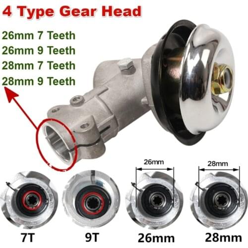 7 9 Teeth 26mm/28mm Trimmer box Gearhead Brushcutter Grass Trimmer Replace